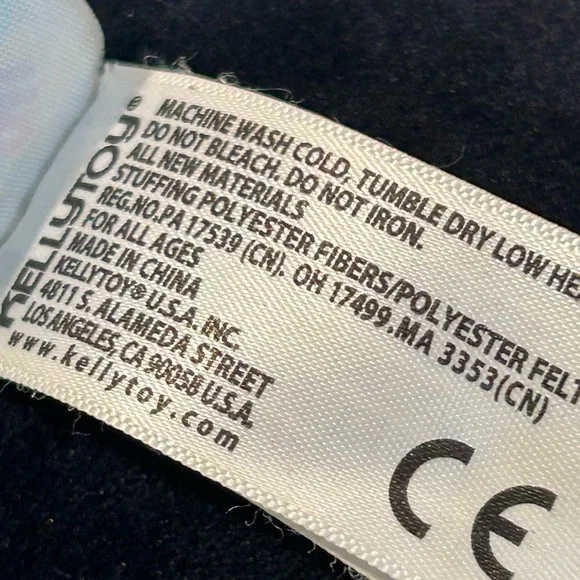 SQUISHMALLOWS Black Dog with Red Bandana Border Collie Plush Super Soft - Picture 7 of 8